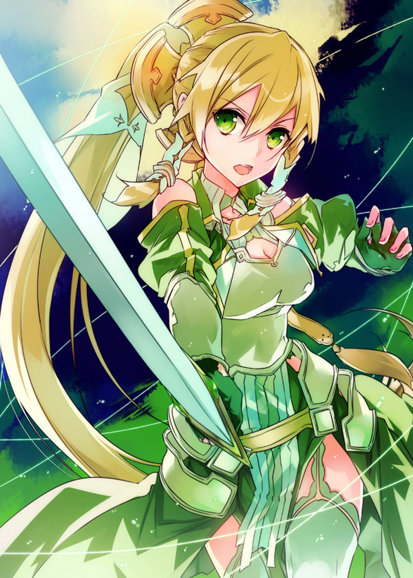 Leafa , , Anime Art, Sword Art Online