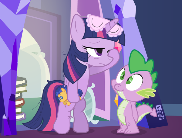  ,  :) My Little Pony, Twilight sparkle, Spike, Dm29