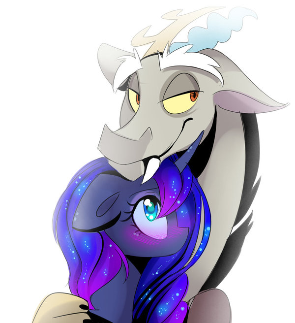 Chaotic love My Little Pony, Princess Luna, , MLP Discord, Lunacordlover