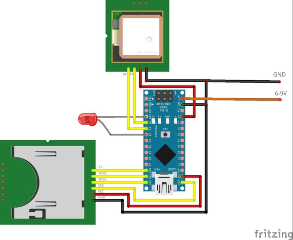 GPS Logger Arduino