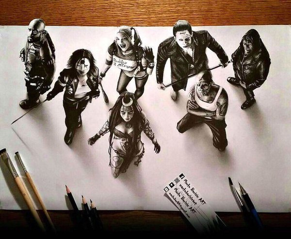 Объёмный "отряд".