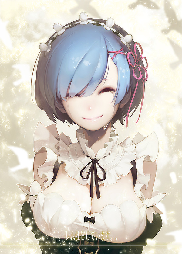 Rem Rem , , Anime Art, Re:Zero Kara, Rem (Re:Zero Kara), Dutomaster