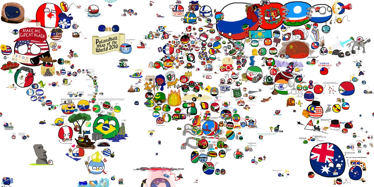 Country balls world. Polandball World карты. Кантриболз карта 2022. Кантриболз карта мира 2016. Карта России кантриболз.