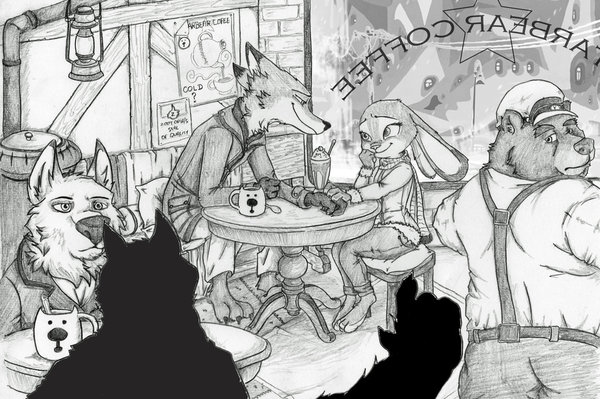 Date in Tundra Town~By Ziegelzeig [David] ';..;'