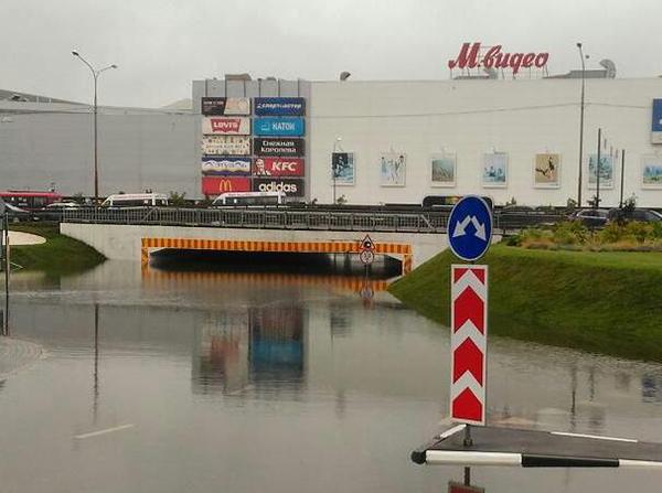 Коротко о погоде в Москве - Апокалипсис, Потоп, Москва, Вода