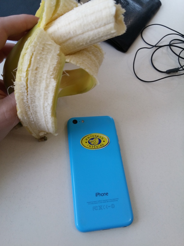 Bananaphone - My, , iPhone, iPhone 5C, Banana