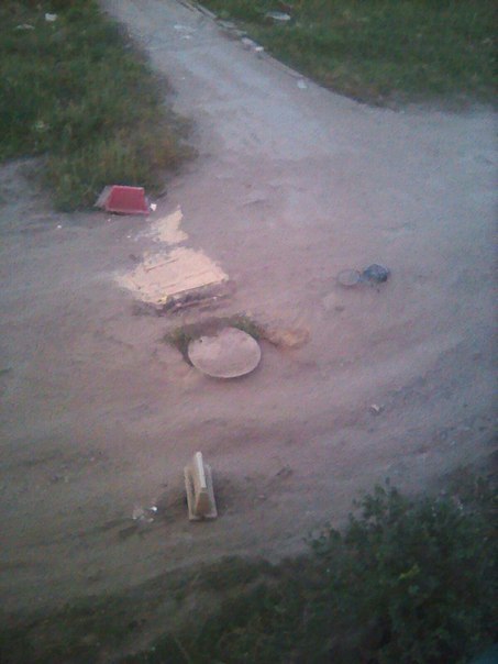 In Chuvashia, children repaired a road that officials could not repair for more than 3 years - Road, Chuvashia, Children, Pit, Longpost