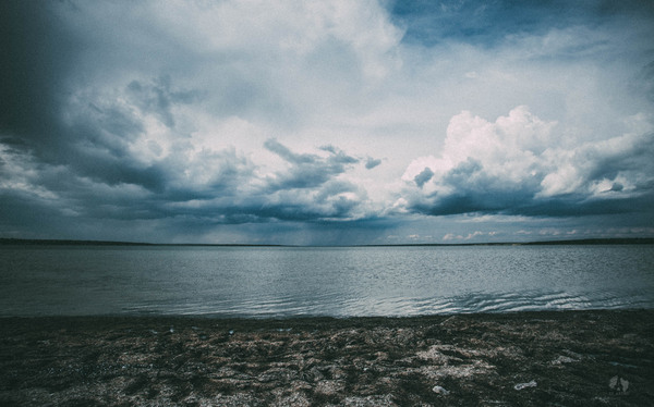 Thunderstorms will not pass - My, Sea, Thunderstorm, Nature, Sky, beauty, The photo