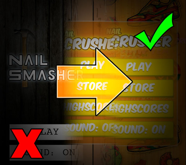 Nail Crusher:        Gamedev, iOS, Android, ,  ,  , , , 