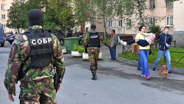 FSB announced the destruction of militants in a multi-storey building in St. Petersburg - Saint Petersburg, FSB, 