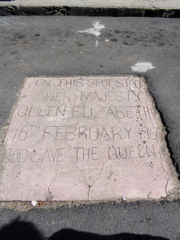 Where was the Queen of England on February 16, 1966 - My, Queen Elizabeth II, Story, Saint Lucia, Travels, God save the Queen, Memorial sign, 1966