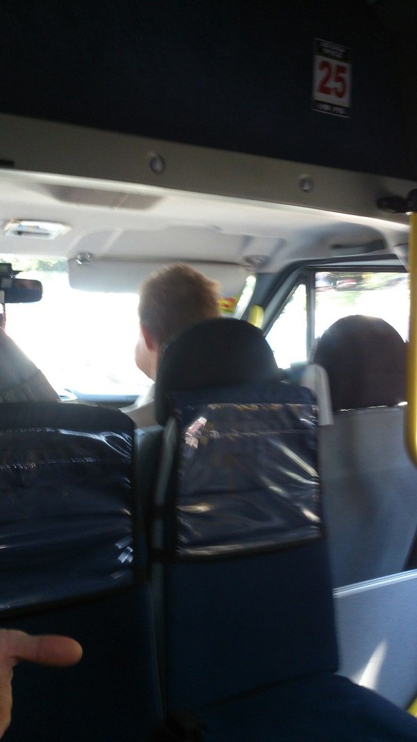 Swollen cheek in the minibus :( - Inflated, My