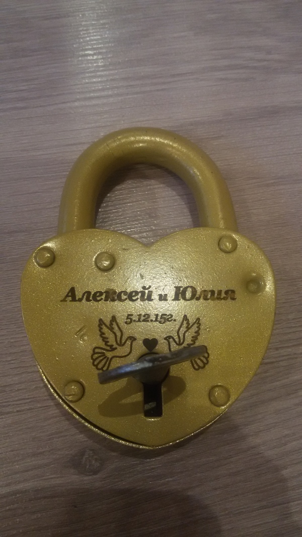 Lock - My, The padlock, Castle of Love