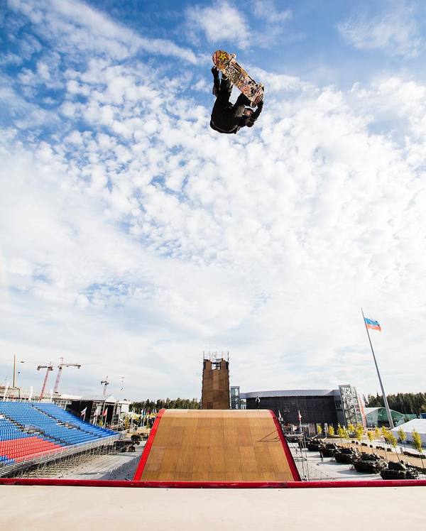 Russian extreme challenge - Skate, Footlights, Competitions, Moscow, Tanks