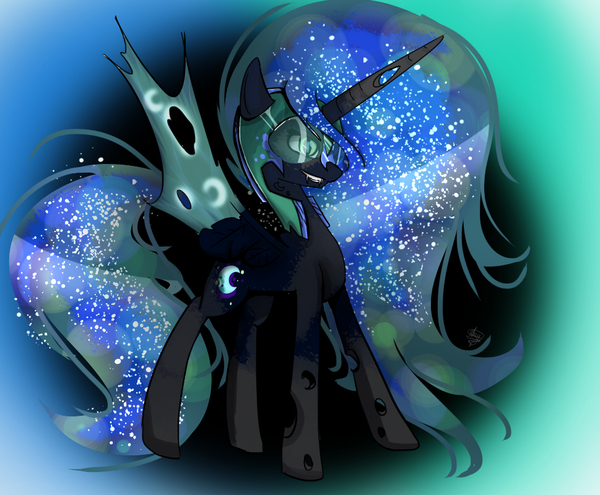 Nightmare Chrysalis - My little pony, Nightmare moon, Queen chrysalis