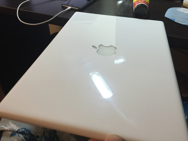Пожелтевшая белизна. Второе дыхание для MacBook White A1181. Часть 1 из 2. Macbook, Apple Macbook, Реставрация, Шлифуем, Рукоделие, Железо, Компьютерное железо, Лето, Длиннопост