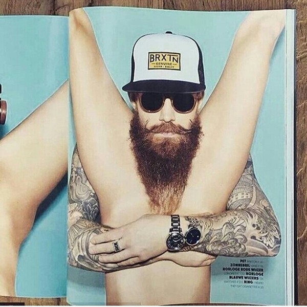 And do you have a beard? - NSFW, The photo, Beard