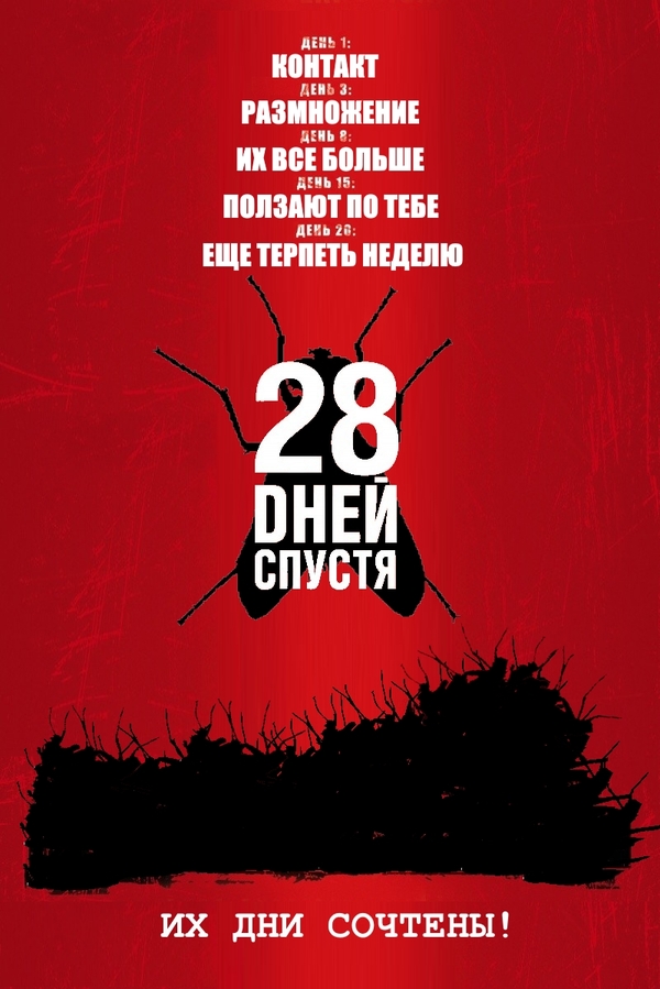 28 дней. Муха, 28 дней спустя, Числа