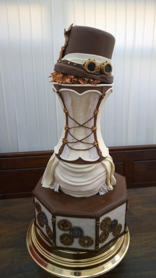 edible steampunk - Cake, Photo, Longpost, Steampunk