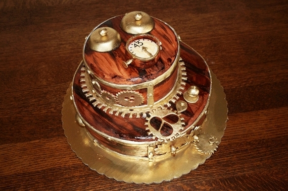 edible steampunk - Cake, Photo, Longpost, Steampunk