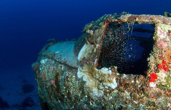 Underwater aircraft graveyard - Airplane, At the bottom, Sea, The Second World War, , , Longpost, Cemetery