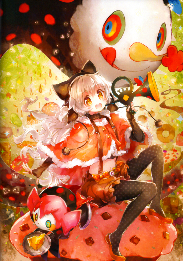 Party Time! - Anime, Anime art, Mahou Shoujo Madoka Magica, Momoe nagisa, Charlotte, 