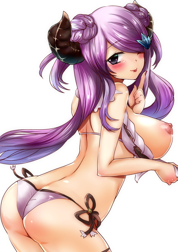 Anime art №81 - NSFW, Anime art, Big size, Boobs, Granblue fantasy, Narumeia, Anime Ero, Anime, Art