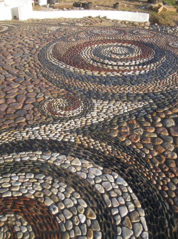 Some more mosaic - My, Mosaic, Art, Beautiful, Pebbles, , Longpost