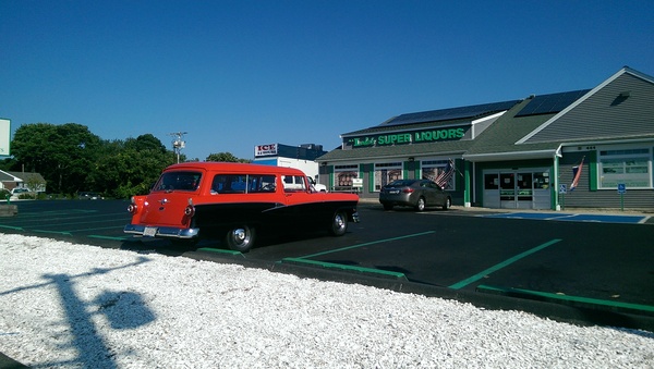 When you live in America and you don't have another car to drive to the liquor store. - America, My, Auto, Retro