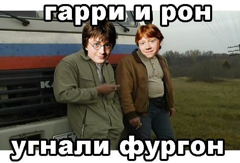 Harry and Ron. - Harry, Ron, Memes, Longpost, Harry Potter, Ron Weasley