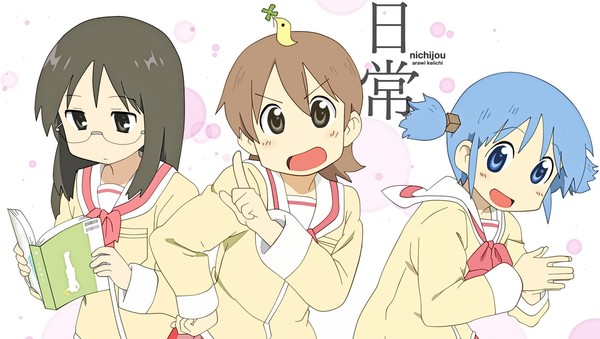 Мелочи жизни - Anime Art, Мелочь, Nichijou, Юко Айой, Мио Наганохара, Май Минаками