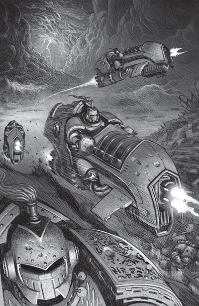 Иллюстрации к книгам по Ереси Хоруса (ч. 5). - Warhammer 30k, Темные ангелы, Thousand Sons, Space wolves, White Scars, Horus Heresy, Арт, Длиннопост