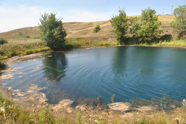 Blue lake in the Samara region. - My, Lake, Travels, Longpost, Samara Region, Blue Lake, beauty, beauty of nature