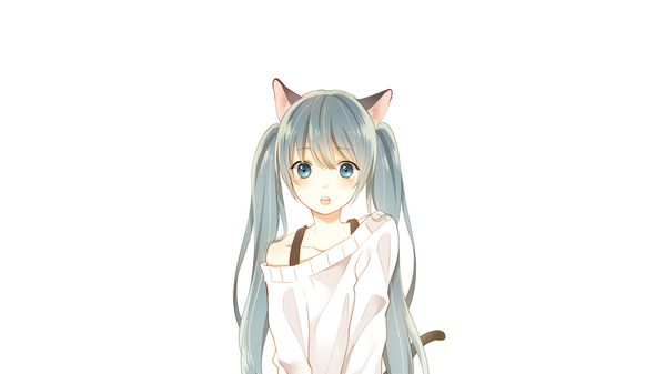 Anime Art - Anime, Anime art, Neko, Hatsune Miku, Vocaloid