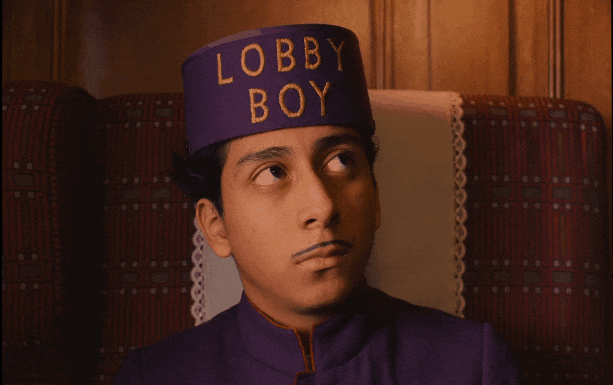 When the project manager asks my boss about the deadline. - Project, The timing, Chef, Grand Budapest Hotel, GIF