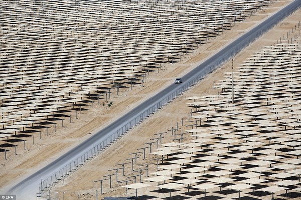 The first photos of the largest solar power plant in Israel - news, Photo, Longpost, Interesting, The science, Israel, Energy, Technologies