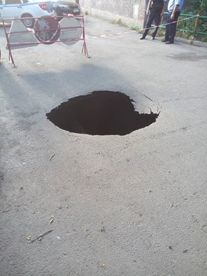 A portal was discovered in a residential area in Petropavlovsk - Petropavlovsk, Portal, Kazakhstan