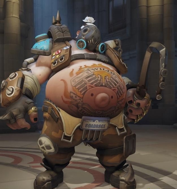 Perfect cosplay. - Overwatch, Cosplay, Roadhog