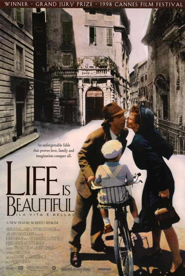 I advise you to watch the film LIFE IS BEAUTIFUL (1997) - I advise you to look, Italy, Drama, Melodrama, Military, Roberto Benigni, Video, Longpost