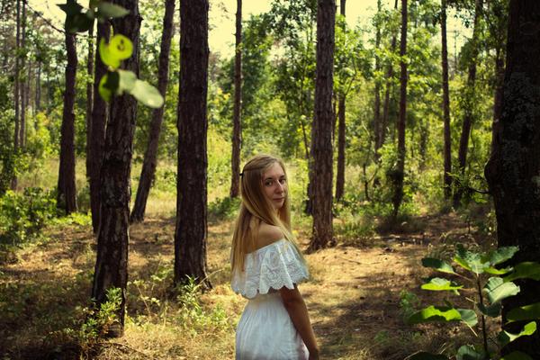 girl in the forest - Forest, The photo, My