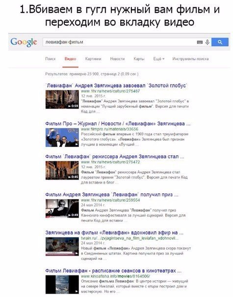 How to search for movies - Movies, Search, Useful, Search queries, Longpost