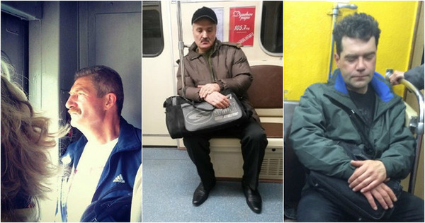 Once I'm on the subway with .... - Metro, A train, Dmitry Medvedev, Stalin, Lukashenka