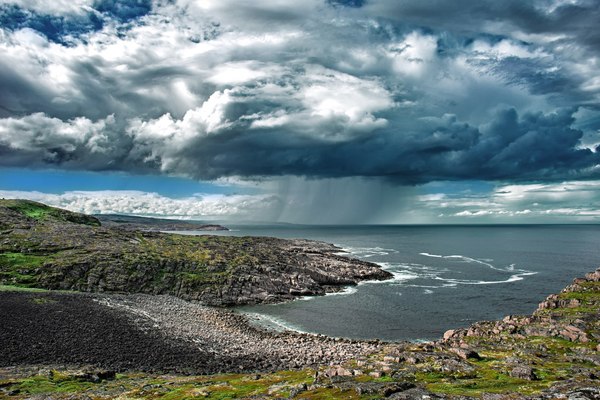 Баренцево море, Мурманская область. - Море, Картинки, Фото