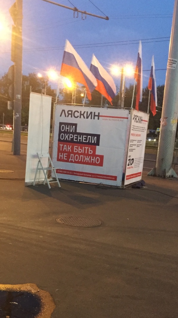 Are they really there? - My, Russia, Elections, Agitation, Images, Advertising, Politics, 