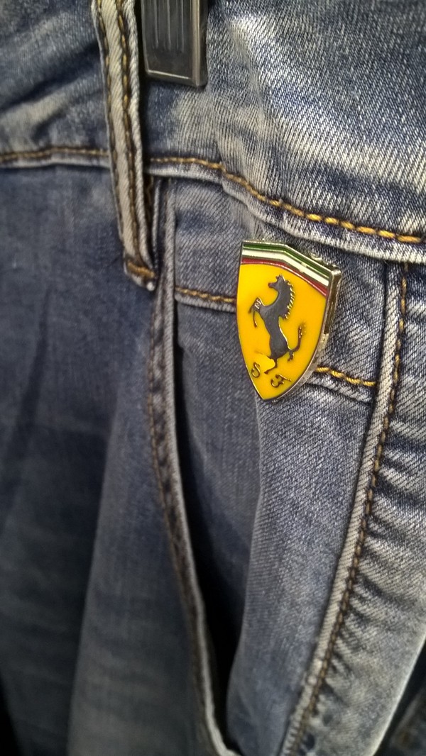 Guys, I bought myself a Ferrari here - My, Ferrari, Photo, Jeans