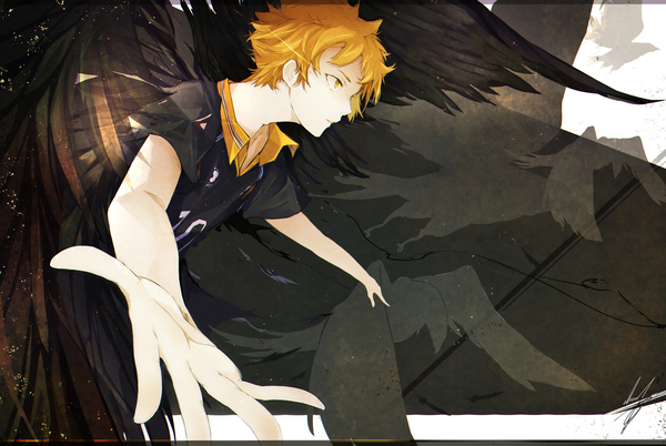   . Haikyuu!!, Hinata shouyou, Anime Art, 