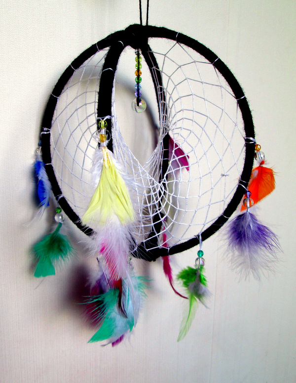 Volumetric Dream Catcher - My, Dreamcatcher, Dreamcatcher, , Permian, Handmade, With your own hands, Needlework