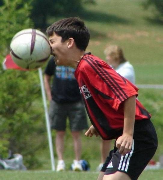 When the first time put on the gate - Football, Ball, Internet