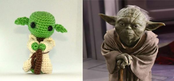 Amigurumi - Master Yoda - My, Amigurumi, Knitting, Needlework, Friday tag is mine, , Yoda, Longpost, Hobby