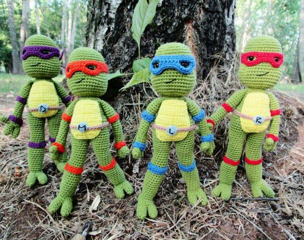 Teenage Mutant Ninja Turtles | TMNT - My, Teenage Mutant Ninja Turtles, Turtle, Ninja, Toys, With your own hands, Milota, Nyasha, Needlework